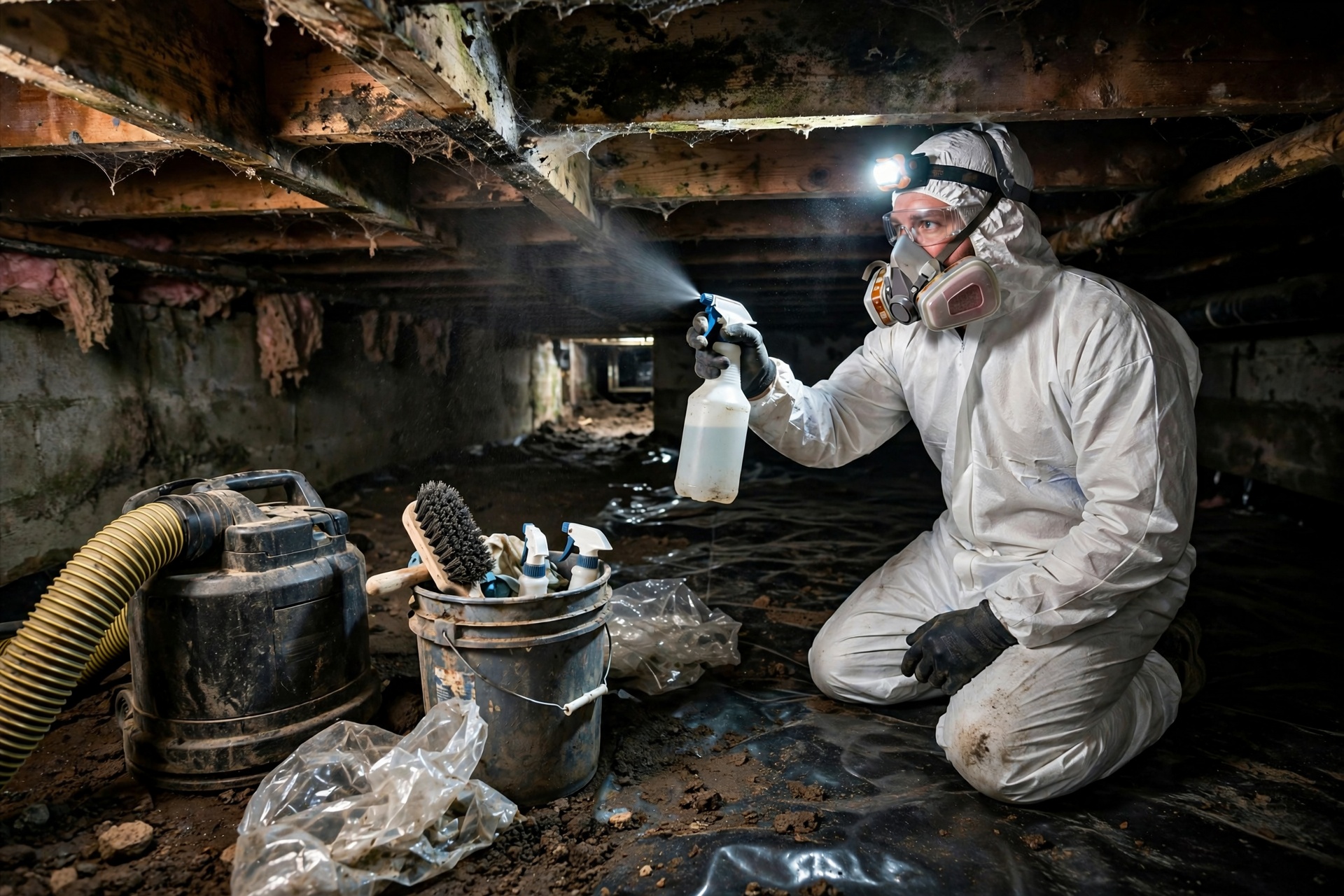 Crawl Space Mold Remediation in Mount Juliet, TN